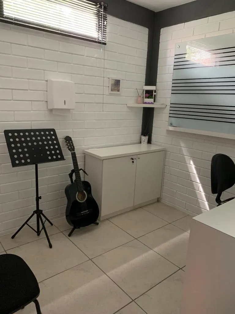 Sala de aula de violão